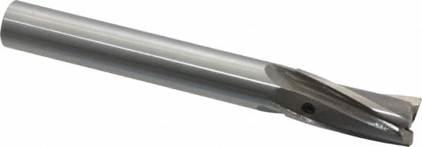 Value Collection - 17/32" Diam, 1/2" Shank, Diam, 3 Flutes, Straight Shank, Interchangeable Pilot Counterbore - Exact Tooling