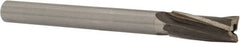 Value Collection - 37/64" Diam, 1/2" Shank, Diam, 3 Flutes, Straight Shank, Interchangeable Pilot Counterbore - Exact Tooling