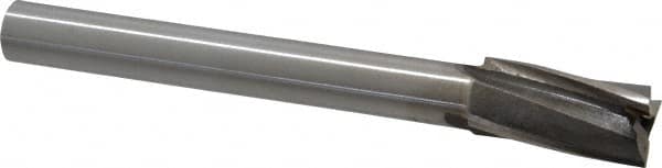 Value Collection - 21/32" Diam, 1/2" Shank, Diam, 3 Flutes, Straight Shank, Interchangeable Pilot Counterbore - Exact Tooling