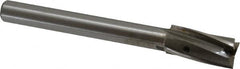 Value Collection - 45/64" Diam, 1/2" Shank, Diam, 3 Flutes, Straight Shank, Interchangeable Pilot Counterbore - Exact Tooling