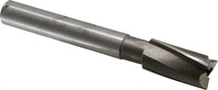 Value Collection - 1" Diam, 3/4" Shank, Diam, 3 Flutes, Straight Shank, Interchangeable Pilot Counterbore - Exact Tooling