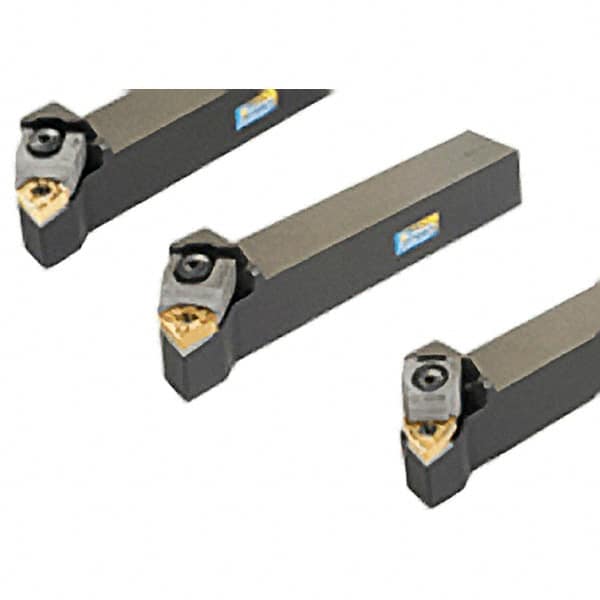 Iscar - MULN, Right Hand Cut, 1" Shank Height x 1" Shank Width, Negative Rake Indexable Turning Toolholder - 6" OAL, Series Multi-Wedge - Exact Tooling