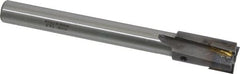 Value Collection - 11/16" Diam, 1/2" Shank, Diam, 3 Flutes, Straight Shank, Interchangeable Pilot Counterbore - Exact Tooling