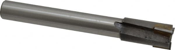 Value Collection - 13/16" Diam, 5/8" Shank, Diam, 3 Flutes, Straight Shank, Interchangeable Pilot Counterbore - Exact Tooling