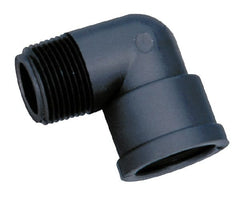 Green Leaf - 2" Polypropylene Plastic Pipe 90° Street Elbow - MIPT x FIPT End Connections - Exact Tooling