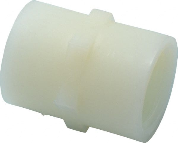Green Leaf - 3/4" Nylon Plastic Pipe Coupling - FIPT x FIPT End Connections - Exact Tooling