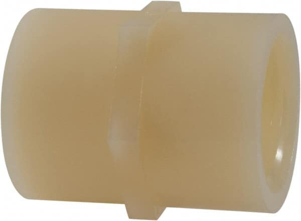 Green Leaf - 1" Nylon Plastic Pipe Coupling - FIPT x FIPT End Connections - Exact Tooling