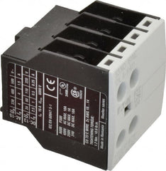 Eaton Cutler-Hammer - 7, 9, 12, 15, 18, 25, 32 Amp, Contactor Front Mount Auxiliary Contact - For Use with XT Contactor and XTRE Control Relay - Exact Tooling