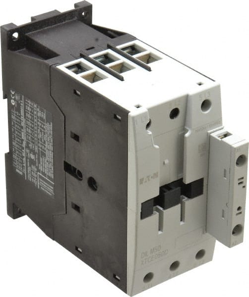 Eaton Cutler-Hammer - 3 Pole, 110 Coil VAC at 50 Hz and 120 Coil VAC at 60 Hz, 80 Amp, Nonreversible Open Enclosure IEC Contactor - Exact Tooling