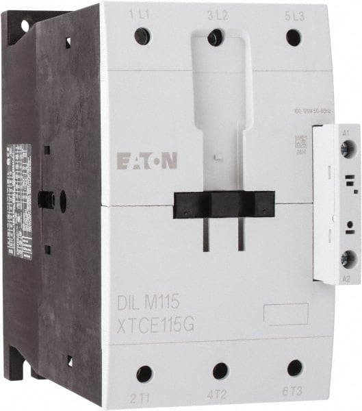 Eaton Cutler-Hammer - 3 Pole, 100 to 120 Coil VAC, 160 Amp, Nonreversible Open Enclosure IEC Contactor - Exact Tooling