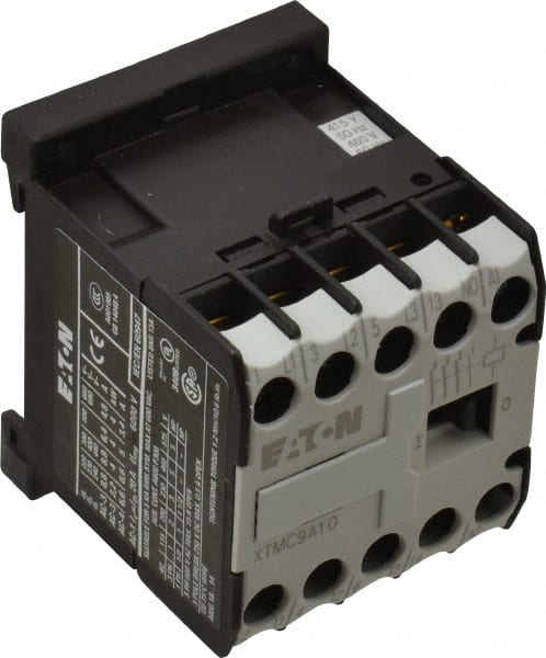 Eaton Cutler-Hammer - 3 Pole, 415 Coil VAC at 50 Hz and 480 Coil VAC at 60 Hz, Nonreversible Open Enclosure IEC Contactor - Exact Tooling