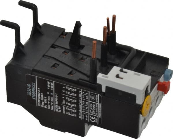 Eaton Cutler-Hammer - 10 to 16 Amp, 690 VAC, Thermal IEC Overload Relay - Trip Class 10, For Use with 18-32 A Contactors - Exact Tooling