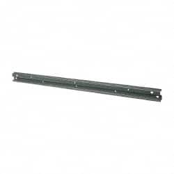 Quantum Storage - Small Parts Steel Rail - 1/4" Deep x 48" Wide x 3" High - Exact Tooling