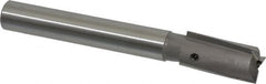 Made in USA - 25/32" Diam, 5/8" Shank, Diam, 3 Flutes, Straight Shank, Interchangeable Pilot Counterbore - Exact Tooling