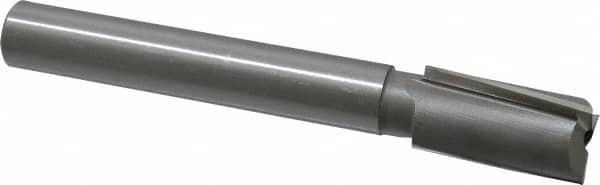 Made in USA - 31/32" Diam, 3/4" Shank, Diam, 3 Flutes, Straight Shank, Interchangeable Pilot Counterbore - Exact Tooling