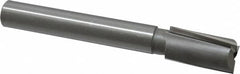 Made in USA - 31/32" Diam, 3/4" Shank, Diam, 3 Flutes, Straight Shank, Interchangeable Pilot Counterbore - Exact Tooling