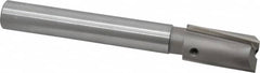 Made in USA - 1" Diam, 3/4" Shank, Diam, 3 Flutes, Straight Shank, Interchangeable Pilot Counterbore - Exact Tooling