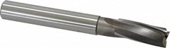 Value Collection - 17/32" Diam, 1/2" Shank, Diam, 3 Flutes, Straight Shank, Interchangeable Pilot Counterbore - Exact Tooling
