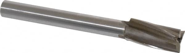 Value Collection - 23/32" Diam, 1/2" Shank, Diam, 3 Flutes, Straight Shank, Interchangeable Pilot Counterbore - Exact Tooling