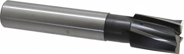 Value Collection - 1-1/2" Diam, 1-1/4" Shank, Diam, 5 Flutes, Straight Shank, Interchangeable Pilot Counterbore - Exact Tooling