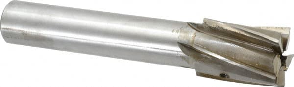 Value Collection - 1-5/8" Diam, 1-1/4" Shank, Diam, 5 Flutes, Straight Shank, Interchangeable Pilot Counterbore - Exact Tooling