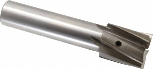 Value Collection - 2" Diam, 1-1/2" Shank, Diam, 5 Flutes, Straight Shank, Interchangeable Pilot Counterbore - Exact Tooling