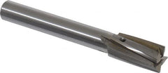 Value Collection - 5/8" Diam, 1/2" Shank, Diam, 4 Flutes, Straight Shank, Interchangeable Pilot Counterbore - Exact Tooling
