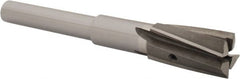 Value Collection - 13/16" Diam, 1/2" Shank, Diam, 4 Flutes, Straight Shank, Interchangeable Pilot Counterbore - Exact Tooling