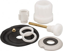 Made in USA - Urinal Flush Valve Repair Kit - For Use With Coyne and Delaney, Contain Relief Valve, Bushing, Auxiliary Valve Seal Retainer with Seal, Diaphragm, Guides, Main Seat, Friction Ring - Exact Tooling
