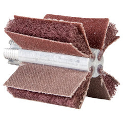 1 3/4″ × 1 1/2″ Interleaf Bore Polisher 80 Grit Very Fine Aluminum Oxide X Weight Cotton/Poly Backing Fits 1 - 1 1/2″ Inside Diameter - Exact Tooling