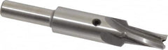 Value Collection - 1/4" Diam, 1/4" Shank, Diam, 4 Flutes, Straight Shank, Interchangeable Pilot Counterbore - Exact Tooling