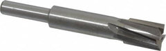 Value Collection - 7/16" Diam, 1/4" Shank, Diam, 4 Flutes, Straight Shank, Interchangeable Pilot Counterbore - Exact Tooling