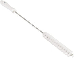 Vikan - 3/4" Diam Polyester Valve Brush - 19-5/8" OAL, 5-3/4" Head Length, Polypropylene & Stainless Steel Handle - Exact Tooling