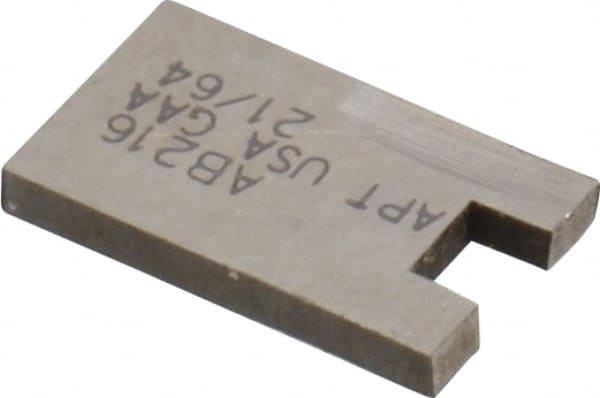 APT - 21/64" Cutting Diam, 1/16" Thick Blade, #10 Fastener Compatibility, Forward Cutting, Blade Type Counterbore Blade - High Speed Steel, Socket Head Cap Screw Compatible - Exact Tooling