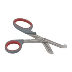 Clauss - 1-3/4" Length of Cut, Straight Pattern Multi-Purpose Snip - 7" OAL, ABS Handle - Exact Tooling