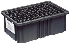 Quantum Storage - 8" Wide x 5" High, Clear Bin Label Holder - Use with Quantum Storage Systems - DG 92080CON, DG 93080CON, DG 93120CON - Exact Tooling