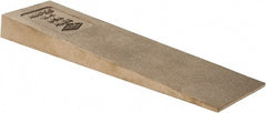 Ampco - 8" OAL Nonsparking Flange Wedge - 2" Wide x 3/4" High - Exact Tooling