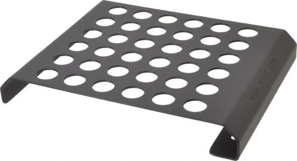 Huot - 36 Collet, ER20 Steel Collet Rack and Tray - 7-7/32 Inch Wide x 1-3/8 Inch High x 9-1/8 Inch Long - Exact Tooling
