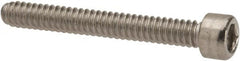 Value Collection - #4-40 UNC Hex Socket Drive, Socket Cap Screw - Grade 316 Stainless Steel, 7/8" Length Under Head - Exact Tooling