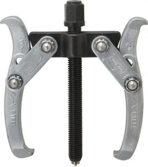 Value Collection - 2" to 4" Spread, 4 Ton Capacity, Gear Puller - 70mm Reach, For Bearings, Gears & Pulleys - Exact Tooling