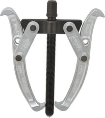 Value Collection - 2-1/2" to 6" Spread, 6 Ton Capacity, Gear Puller - 120mm Reach, For Bearings, Gears & Pulleys - Exact Tooling