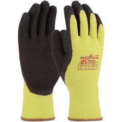 09-K1350/XXL Gloves w/Kevlar Brand - PowerGrab KEV Thermo - Kevlar/Acrylic Shell - Latex MicroFinish Grip - A3 - Exact Tooling