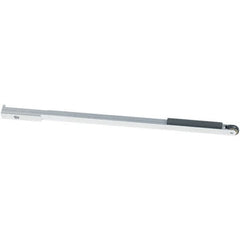 Dynabrade - 1/8" Wide Contact Wheel Assembly Arm - 34" Belt Length x 1/4" Belt Width, Crowned, Rubber, 70" Contact Wheel Diam - Exact Tooling