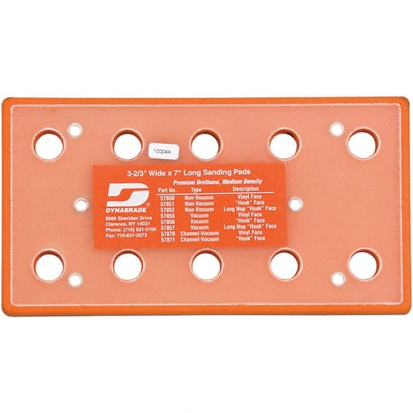 Dynabrade - 3-2/3" Diam Disc Sanding Pad - 12,000 RPM - Exact Tooling