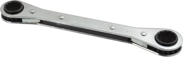 Lang - 1/2" x 9/16" 12 Point Reversible Ratcheting Box Wrench - Exact Tooling