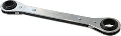 Lang - 19mm x 21mm 12 Point Reversible Ratcheting Box Wrench - Exact Tooling