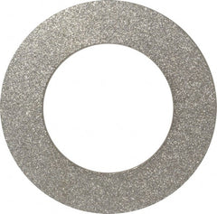 Made in USA - 5" Diam x 3" Hole x 1/4" Thick, 90/100 Grit Surface Grinding Wheel - Diamond, Coarse Grade - Exact Tooling