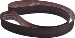 Norton - 2" Wide x 72" OAL, 60 Grit, Aluminum Oxide Abrasive Belt - Aluminum Oxide, Medium, Coated, X Weighted Cloth Backing, Series R228 - Exact Tooling