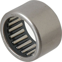 IKO - 0.787" Bore Diam, 2,850 Lb. Dynamic Capacity, 20 x 26 x 16mm, Caged, Open End, Shell Needle Roller Bearing - 1.024" Outside Diam, 0.63" Wide - Exact Tooling