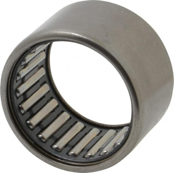 IKO - 0.984" Bore Diam, 4,450 Lb. Dynamic Capacity, 25 x 32 x 20mm, Caged, Open End, Shell Needle Roller Bearing - 1.26" Outside Diam, 0.787" Wide - Exact Tooling